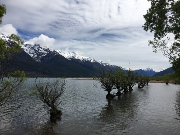 Looking North from the Glenorchy Wharf